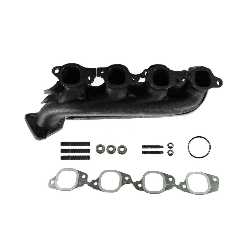 専用　4本セット売り Exhaust Manifold & Gasket Kit Driver Side Left LH for Chevy