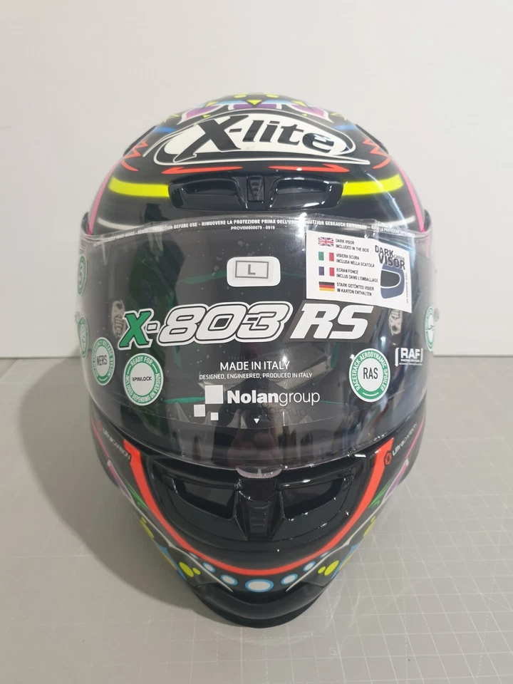 X-LITE Helme X-803 RS Ultra Carbon Replica Chaz Davies Carbon L - Bild 4 von 4
