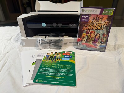 Xbox 360 Kinect Microsoft LPF-00004 Kinect Adventures Bundle SEALED CIB
