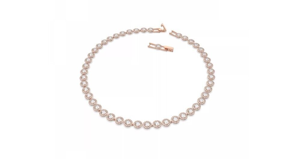 Swarovski Angelic necklace – Round Cut White – Rose Gold - tone Plated – 5367845 | eBay Swarovski Angelic necklace – Round Cut White – Rose Gold - tone Plated – 5367845 | eBay
