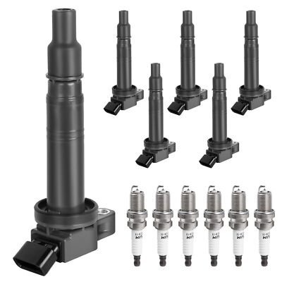 Ignition Coil Packs and Spark Plugs fit for V6 4.0 4.0L 05-15 Toyota Tacoma, ...
