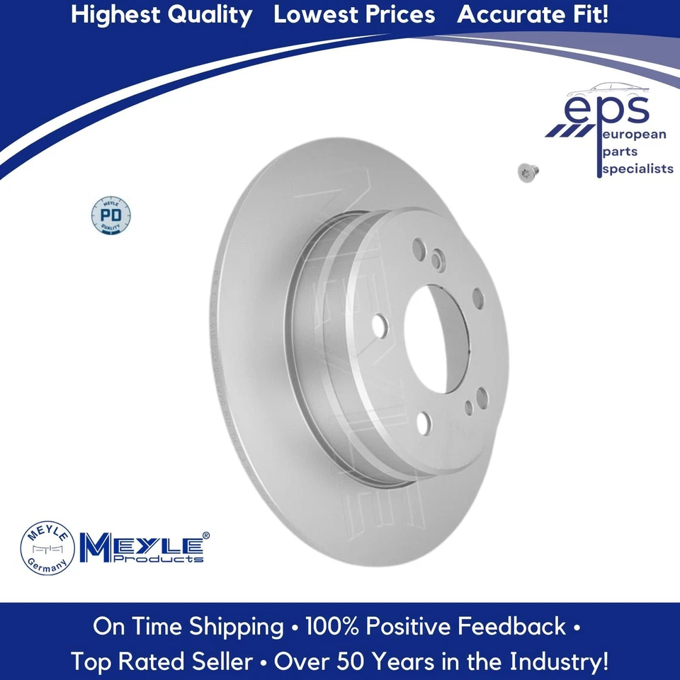 Выбор ротора заднего тормоза диска 87-11 Mercedes C CE E TD TE SLK 203 423 01 12 - Изображение 2 из 4