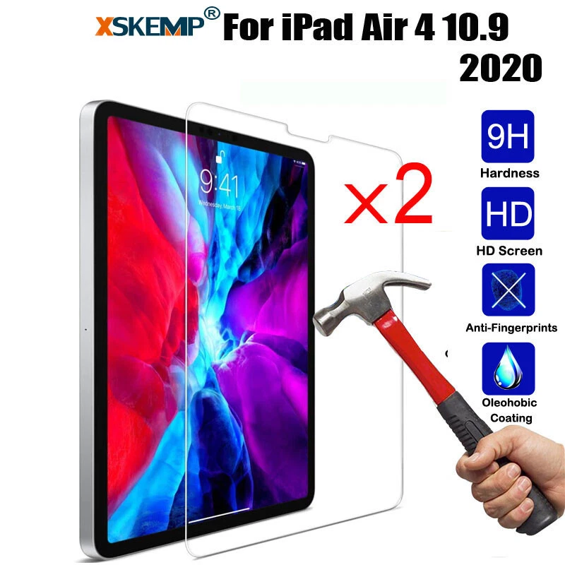 2PCS HD Tempered GLASS Screen Protector For Apple iPad Air / Air 2 3rd 4th 5th - Image 2 of 4