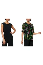 Antthony Women's 2-piece Ultimate Wardrober Set Botanical Garden/Black