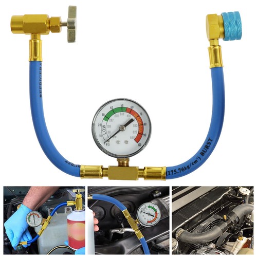 R1234YF Automotive Air conditioning Refrigerant Charge Hose Aircon Gas