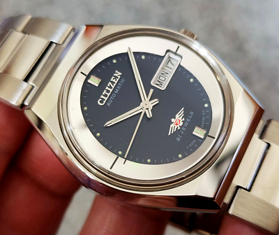 Citizen Automatic 70-0096 Day/Date 4-063350 Vintage Men's Watch