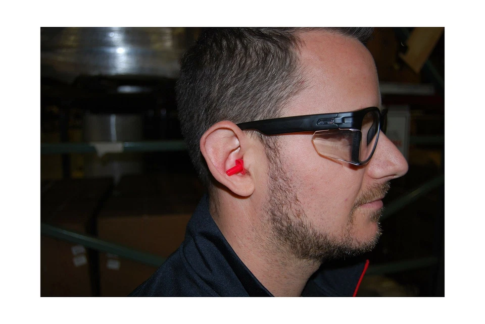 Gafas de seguridad / protectores laterales resistentes a arañazos y niebla cómodas y elegantes Foto 3 de 4