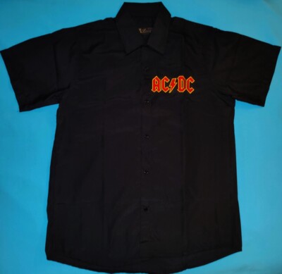 ウェア acdc ACDC Shirt logo AC DC AC/DC Sizes M, L, XL | eBay
