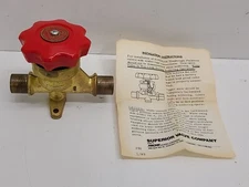 NEW OLD STOCK! SUPERIOR BRASS VALVE D.P.500PSIG