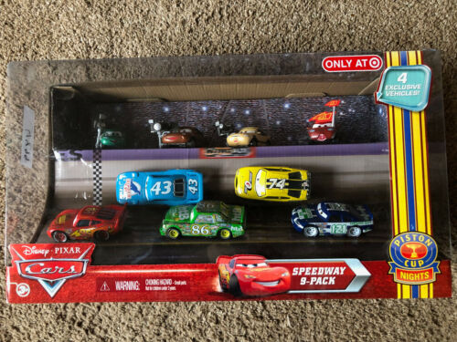 Disney Pixar Cars 9 Pack Speedway 9 pack Dash Boardroom Houser Boon Tim Rummer+