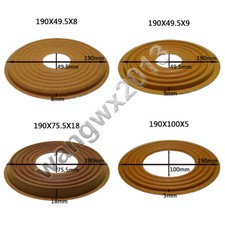 190x49.5/190x75.5/190x100mm Loudspeaker Woofer Bass Speaker Repair Spider Damper
