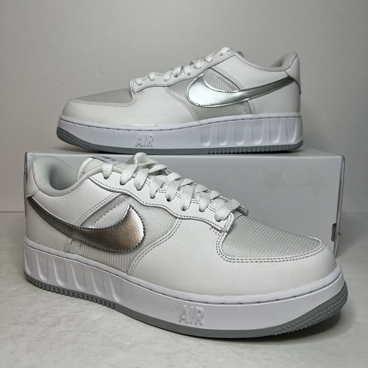 Zapatos clearance nike plateados
