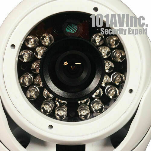 2 Pack 1000TVL CCTV Outdoor Dome Security Camera 3.6mm Fixed Lens WDR Smart IR - Picture 8 of 12