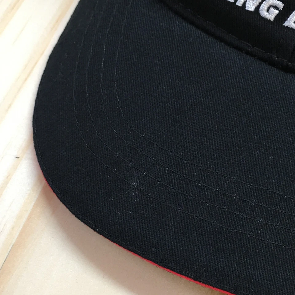 Бейсбольная кепка Summit Racing Equipment мужская черная с регулируемым вышитым логотипом OS - Изображение 3 из 4