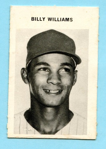 Billy Williams 1972 Milton Bradley card