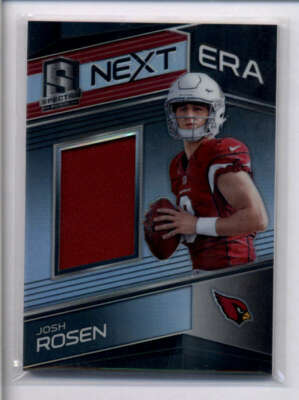 JOSH ROSEN 2018 PANINI SPECTRA NEXT ERA ROOKIE PRZIM JERSEY #184/199 AH8737