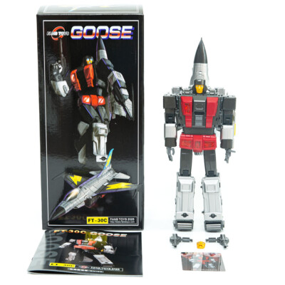Fanstoys FT-30C FT30C Skydive Goose Aerialbots Superion Action