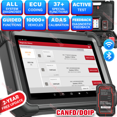 Launch X431 PRO DYNO V+ Pro3S+ Car Diagnostic Scanner Bidirectional Key Coding