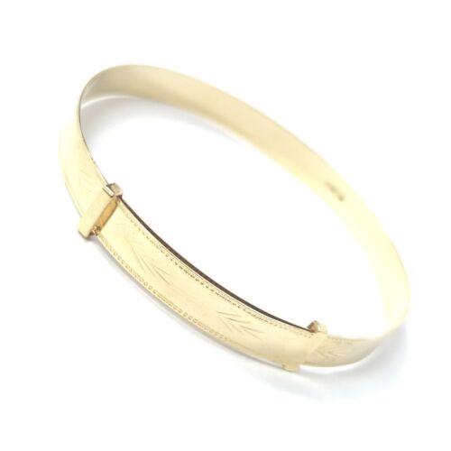 9ct Gold Expandable Bangle Ladies UK Hallmarked 59.9-74.7mm Diameter 6.7g - Picture 17 of 17