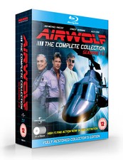 Airwolf The Complete Collection Seasons 1-3 Blu-ray Official UK Release 11 Disc