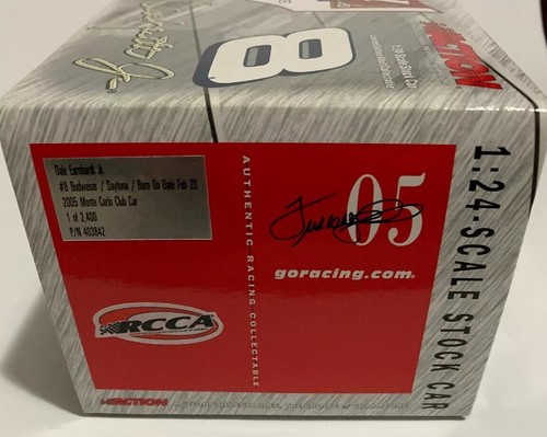DALE EARNHARDT JR #8 DAYTONA/BORN ON DATE FEB 20,2005 GM DEALERS 2005 DIECAST - Picture 6 of 7