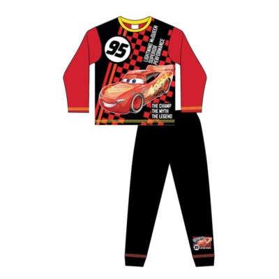 Boys Cars Pyjamas Kids Nightwear to 10 Years Lightning McQueen