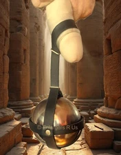 USA Penis/Balls Enlarger Extender Weight Stretcher HEAVY Hanger Male 4lbs N/Pump