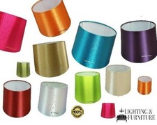 8" 10" 12"-16" Empire Drum Silk Fabric Lamp shade Table Lamp Ceiling Light Shade