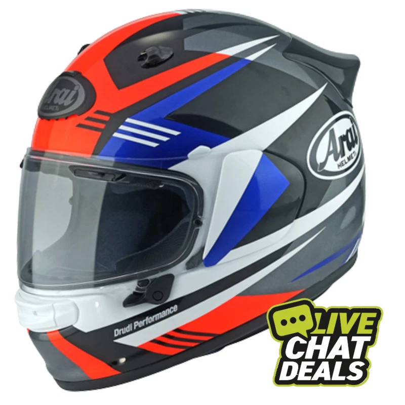 Arai Quantic Mark Red Blue