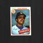 Topps 1980 Burger King Pitch, Hit & Run Reggie Jackson Yankees #17