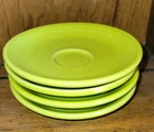 Limongrass Fiesta Demitasse Espresso Saucer Homer Laughlin Fiestaware Lime Green