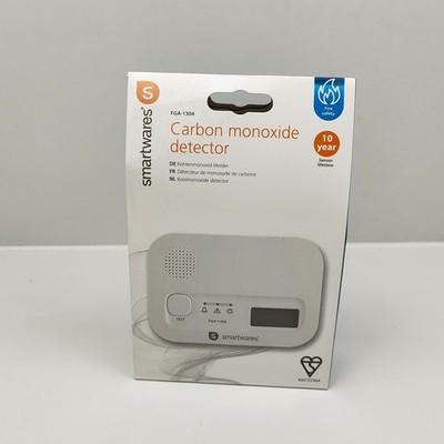 Smartwares Carbon Monoxide Detector, 10 Year Sensor CO Kohlenmonoxid Melder