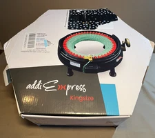 Addiexpress King Size Knitting Machine, 46 Needles, Row Counter, New