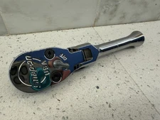 Snap-on Tools USA 1/2" Drive Chrome Stubby Flex Head Ratchet SKF80A