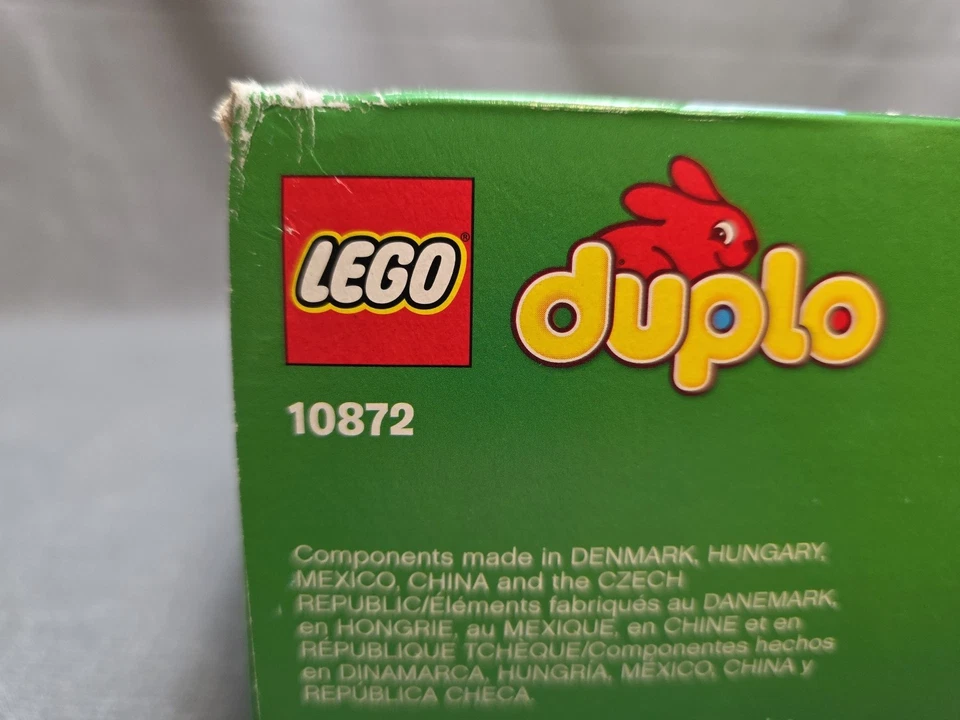 СОВЕРШЕННО НОВЫЙ! LEGO DOUBLEO 10872 ЖЕЛЕЗНОДОРОЖНЫЙ МОСТ И ПУТИ / ЭКШН-КИРПИЧ В КОМПЛЕКТЕ - Изображение 3 из 4