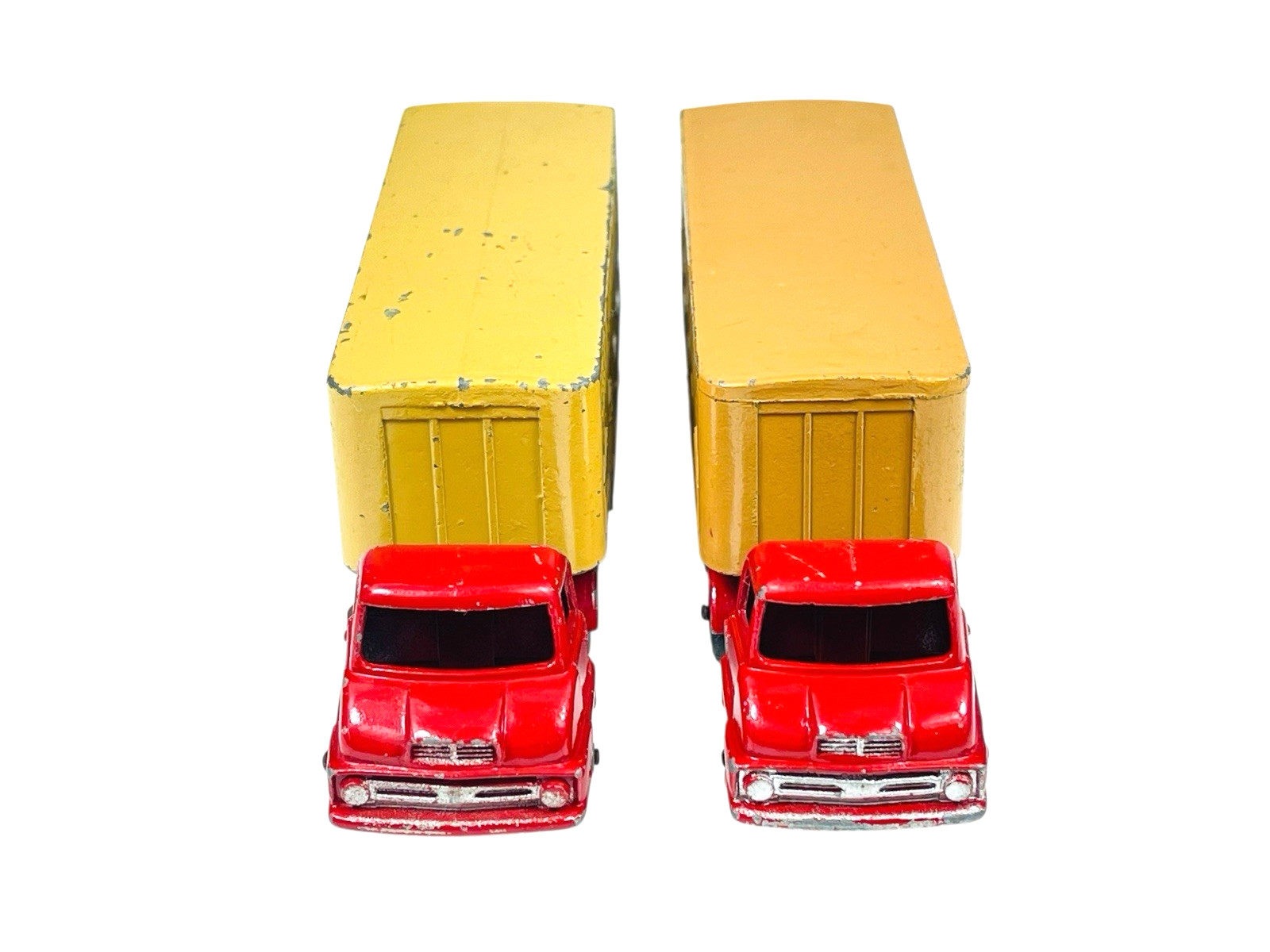 Matchbox Lesney Major Pack No. 7 Varied GPW BPW Thames Jennings Cattle Trucks