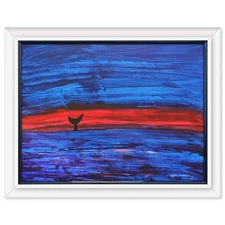 Wyland- Original Painting on Canvas "Abstract"