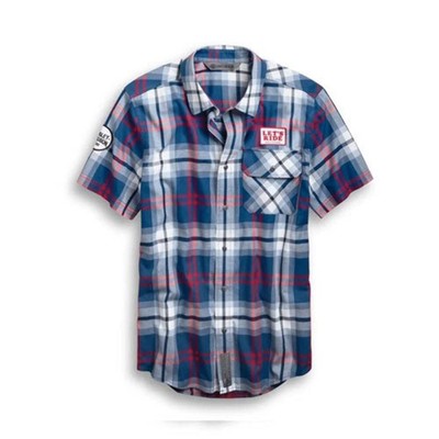 Harley Davidson - Herren Slim Fit Let's Ride Karohemd | 96752-19VM