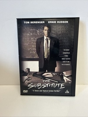 The Substitute DVD Snap Case 1997 LIVE Entertainment Tom Berenger Ernie Hudson