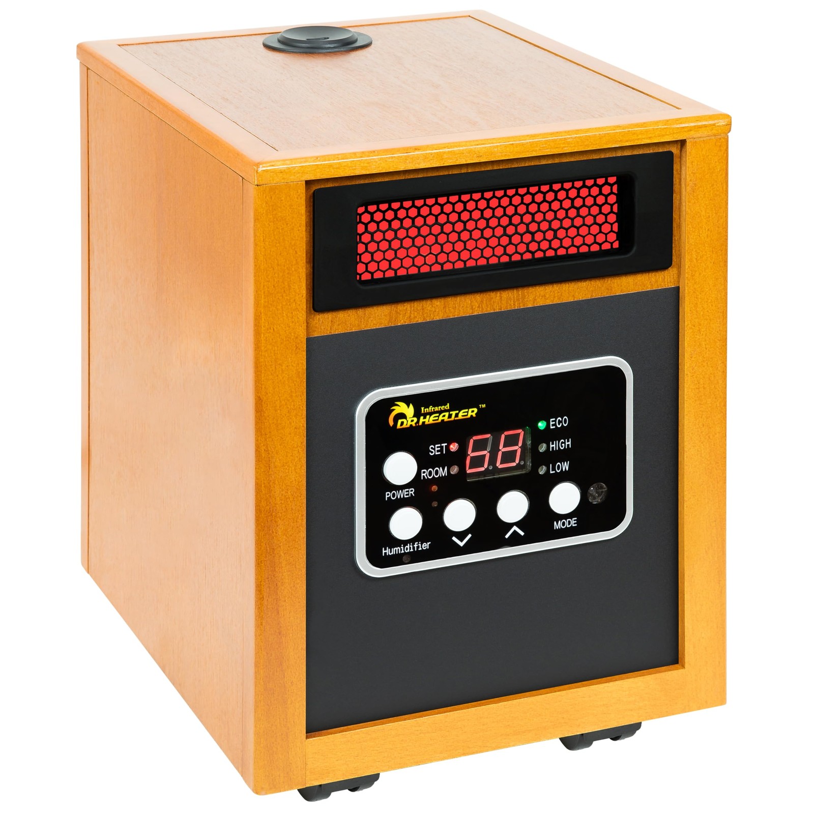 Dr-968h Indoor Portable Space Heater With Humidifier1500-wat