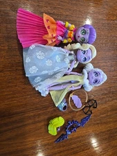 Lot Of  Capsule Chix Dolls Clothes Shoes Interchangeable Pieces & Accessories 