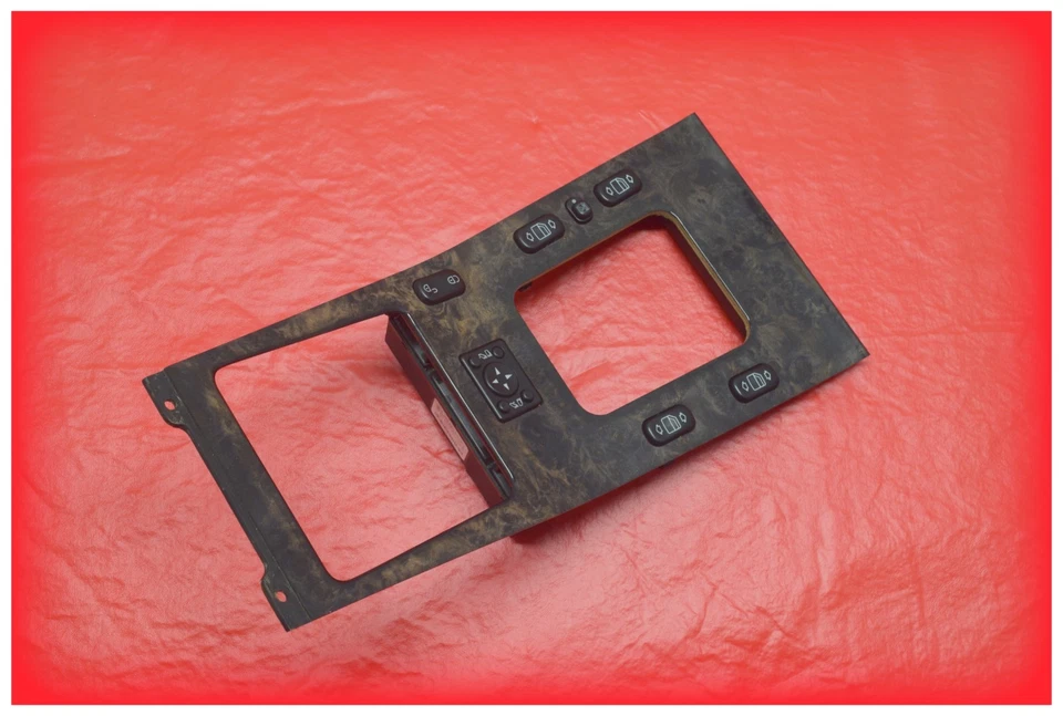Mercedes W163 ML320 ML350 ML500 2002-2005 bisel de ajuste de cambio OEM raro grano de madera Foto 2 de 4