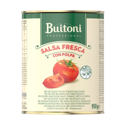 Buitoni Salsa Fresca Con Polpa Basis für Tomatensauce Dose 950g