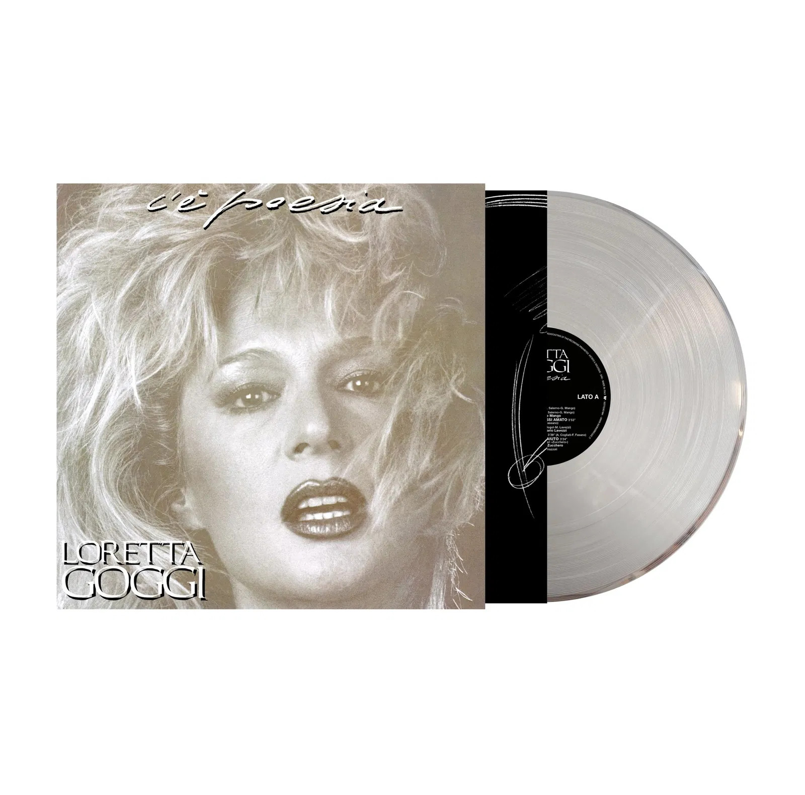 Goggi Loretta - There Is Poetry - LP 180g Crystal Vinyl + Leather Signed Ltd. E