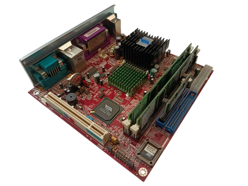 MINI ITX BOARD KOMPLETT EPIA-V REV.A EPIA-VE5000A 256MB RAM RS232 USB - Afbeelding 3 van 5