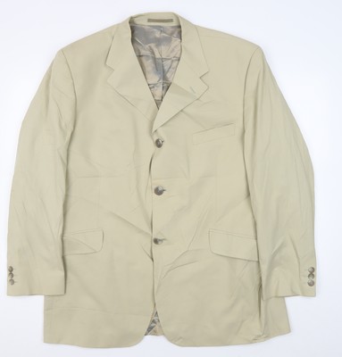 STVDIO Jeff Banks Herren Blazer Beige Größe 44