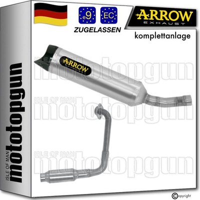 ARROW KOMPLETTANLAGE OP THUNDER TITAN C YAMAHA MT125 MT-125 2021 21 2022 22