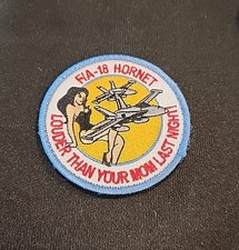 F/A-18 Louder Than Your Mom Last Night Morale Patch