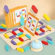 Kids Number Cognition Puzzle Number Puzzle Intelligence Development Wooden Toys