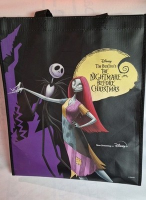 Nightmare Before Christmas Lightweight Two Handle Tote Bag New Disney Hot Topic